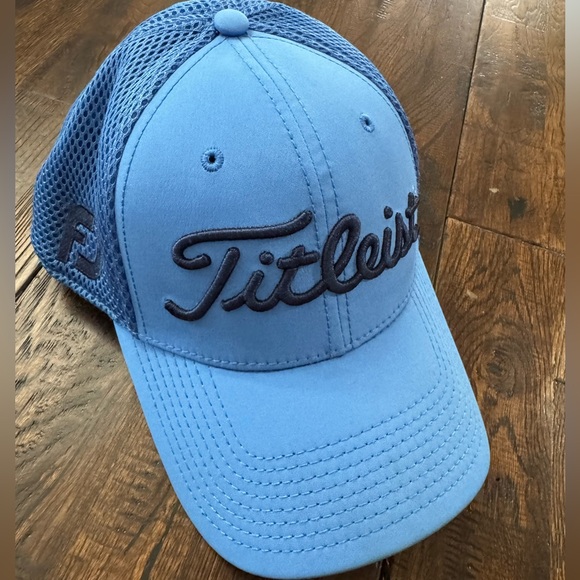 Titleist Other - Mens Titleist Blue Mesh Baseball Cap Size M-L
